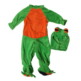 Making Believe Toddler Green Plush Frog Costume - Size 12-18 Months