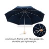 RainPOP Compact Umbrella, Lightweight, Portable, Durable, Waterproof, Windproof & Sunproof,