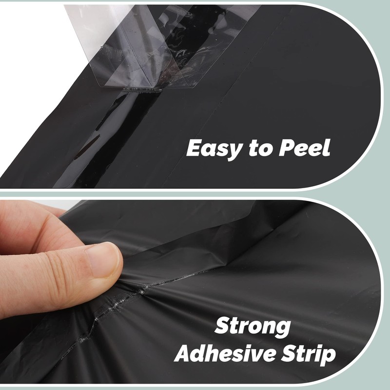 JENCENBIO Compostable Mailers Bags 6x11inch with Self-sealing Strip Eco Friendly