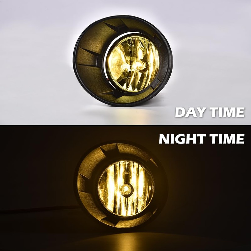 DOTCOM Front Fog Light Assembly Compatible With Chevy Camaro 2010-2013