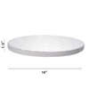O'Creme - Tabla redonda para tartas (5 unidades, 1,27 cm