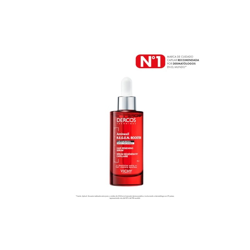Vichy Dercos Booster Sérum Capilar Anti Caída Dermatológico 90ml