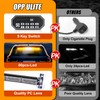 OPP ULITE Led Strobe Light Bar White Amber 9 Key