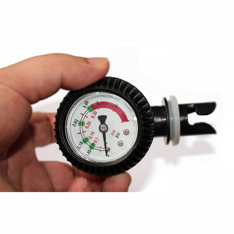 Inflatable Dinghy Pressure Gauge, Placstic Air Pressure Gauge 0-5.08 PSI