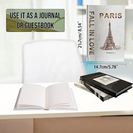 Hfpengzan 3Pcs Decorative Books for Modern Home Decor, Hardcover Faux Book Decor, Fake Display Book for Living Room, Entryway, Coffee Table, Bookshelf Decor (London Paris Rome)