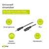 Wentronic 50431-GB 2.0m 3.5 mm Stereo Plug to 3.5 mm