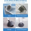 Desatascador de Inodoro de Embolo,Combo de émbolo de Inodoro y