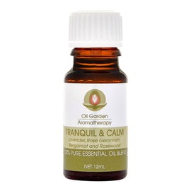 Oil Garden Tranquil and Calm 100% Pure Essential Oil Therapeutic Aromatherapy Blend Drops 12mL