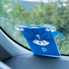 Parking Disc with Suction Cups, Pack of 2 in Blue,