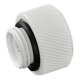 Bitspower 1.9685" Air Exhaust Fitting, Deluxe White, Water-Cooling System Air Exhaust Fitting