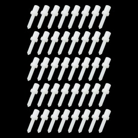 JCBIZ 40PCS Plantation Shutters Replacement Repair Pins Shutter Repair Pins Louver Pins Plantation Shutter Pins for Windows Tools