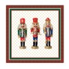 Ambiente Christmas Napkin 33 Centimetre Pack of 20 Three Nutcrackers