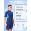 FLEXEL Shorty Wetsuit for Men and Women, 2mm 3mm Neoprene