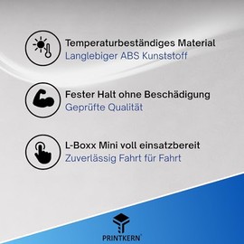 4x Halterung passend für Bosch Sortimo L-Boxx Mini – Halter/Befestigungssystem – sichere Arretierung – Made in Germany