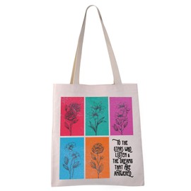 ACOTAR Tote Bag Book Inspired Gift Bookworm Gift City Of Starlight SJM Shoulder Bag (ARE ANSWERED tote CA)