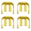 ZKFSIE 4PCS Universal Car Wash Quick-Connect Clips - Durable ABS