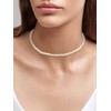 Pearl Necklace for Women Girls Faux Pearl Choker White Pearl