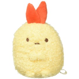 San-X Sumikko Gurashi MX81901 Plush Toy Ebifurai Tail (Fried Shrimp Tail), Small Size