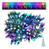 Laro Serie Navideña Navidad Guirnalda 100 Led Luz Focos Luces