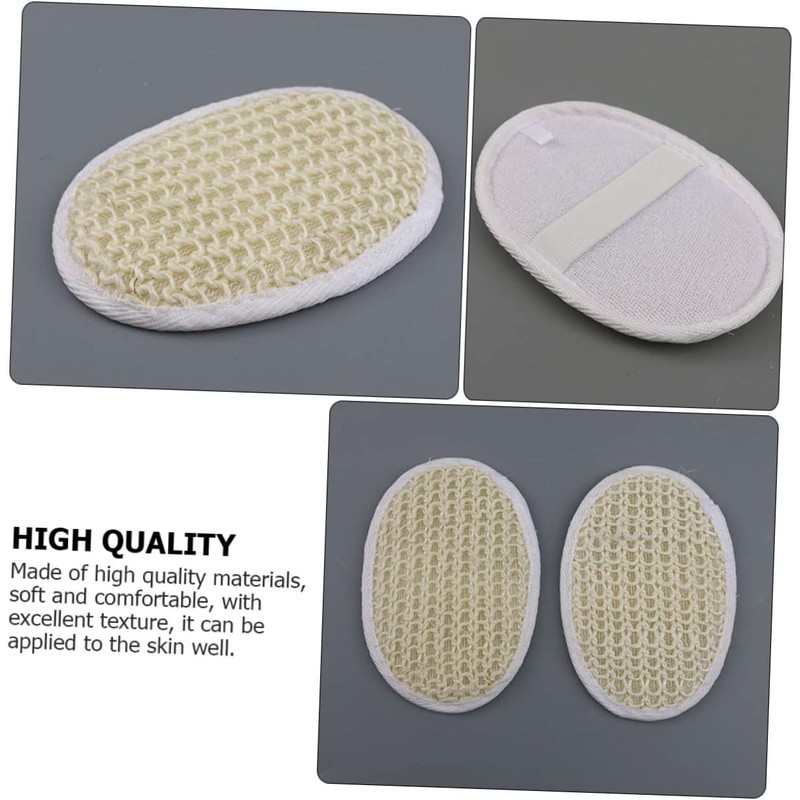 Esponja exfoliante de lufa 6 piezas – NIYANGLE