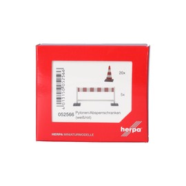 Herpa Miniaturmodelle GmbH Herpa 052566 – Pylons and Stop Barriers