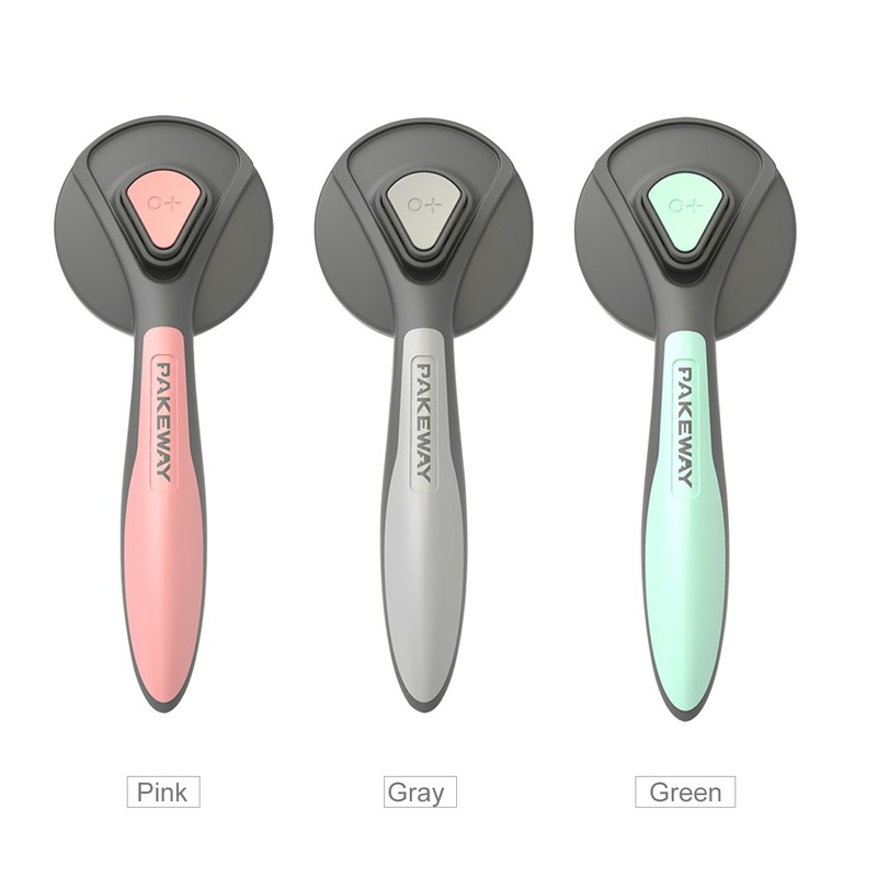 Cat Self Cleaning Slicker Brush Dog Brush Pets Push Hair