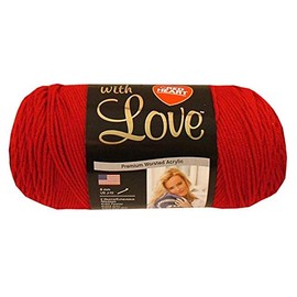 Red Heart with Love Yarn Holly Berry