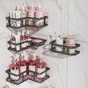 Youvip Adhesive Corner Shower Caddy with Soap Holder - Rustproof,