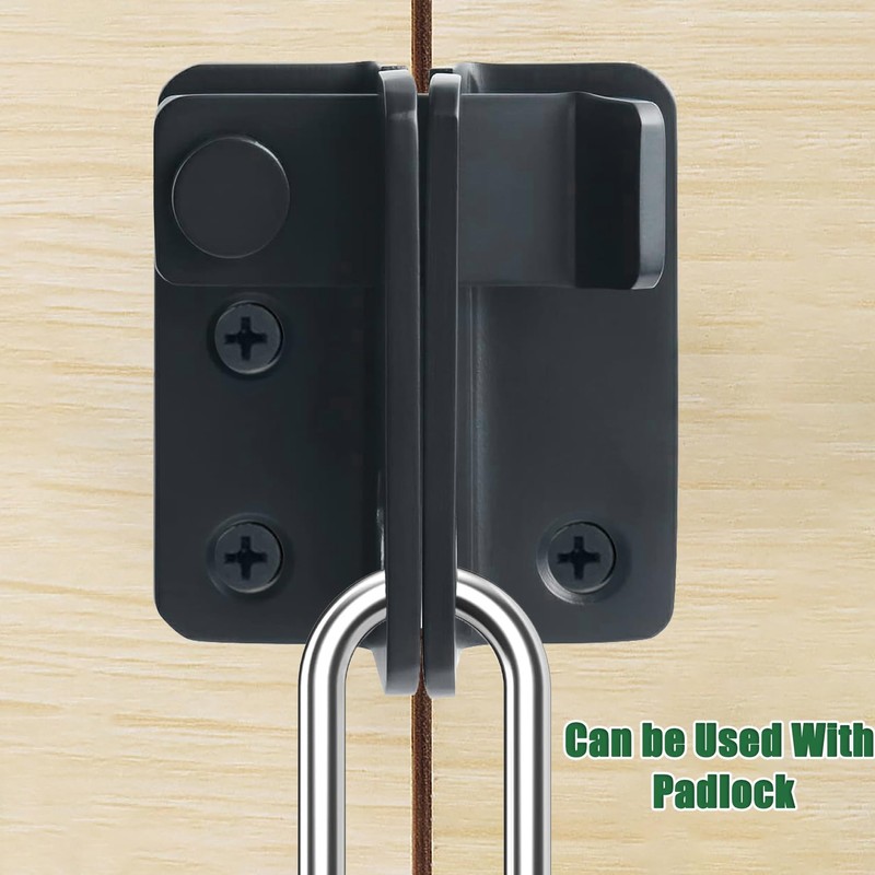 ZiYuya Folding Latch Gate Latch Security Latch Latch for Barn