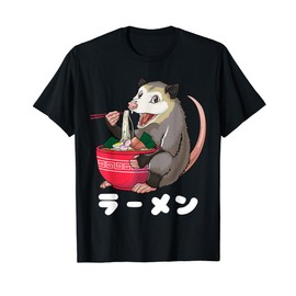 Possum Shirt Ramen Opossum Funny Japanese Ramen Noodles T-Shirt