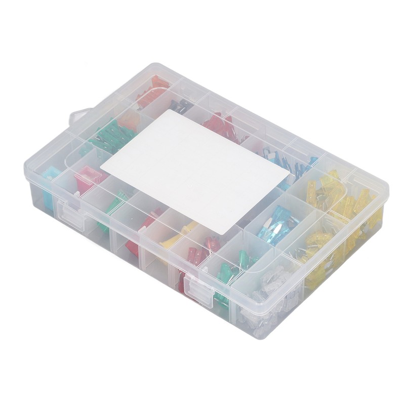 250 Pieces Automotive Fuses High Frequency Blade and Box Shape