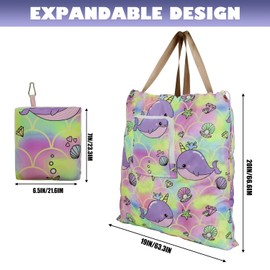 STOINSTO Foldable Travel Laundry Bag with Handle and Drawstring, 2 Pack Expandable Dirty Clothes Bags with Aluminum Carabiner and Zipper, Lightweight Laundry Hamper Liner for Travel, Camp, 20*19 inch