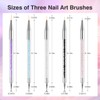 Nail Art Brushes 5PCS Nail Brush Set with Liner Brush