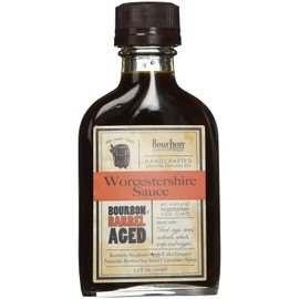 Bourbon Barrel Foods Handcrafted Worcestershire Sauce, 3.3 oz