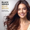 COCCO Black Series Ceramic Boar Brush S4, Hair Styling Brush