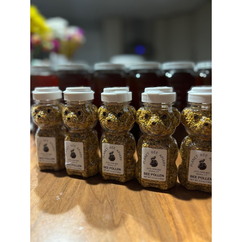 Bee Pollen Granules, 100% Raw, Superfood Packed with Proteins, Vitamins