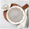 iplusmile 2pcs Flower Shape Ceramic Jewelry Tray Elegant Ring Display
