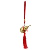 Feng Shui Wu Lou Red Lucky Tassel 10cm High Rope