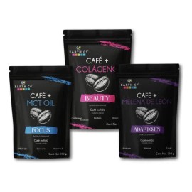 3 Pack Mix Cafe Molido Beaty, Adaptogenos Y Focus                                                                                                     
