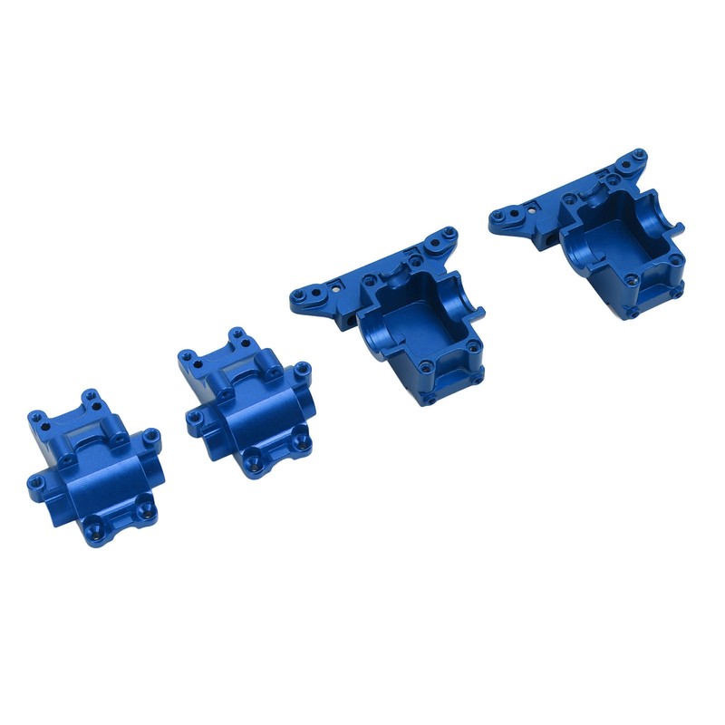 Front Rear Gear Box Aluminium Alloy RC Differential Housing for