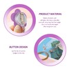 5-Piece Badge Clip, Retractable Badge Holder, Creative Cute Badge Clip,