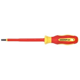 GEDORE red VDE Screwdriver for Slotted Screws Blade Width 2.5 mm