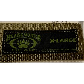 Blackwater BNIP XL Blackwater Gear 1-3/4 Nylon Khaki Tactical Utility Riggers Belt 44-48”