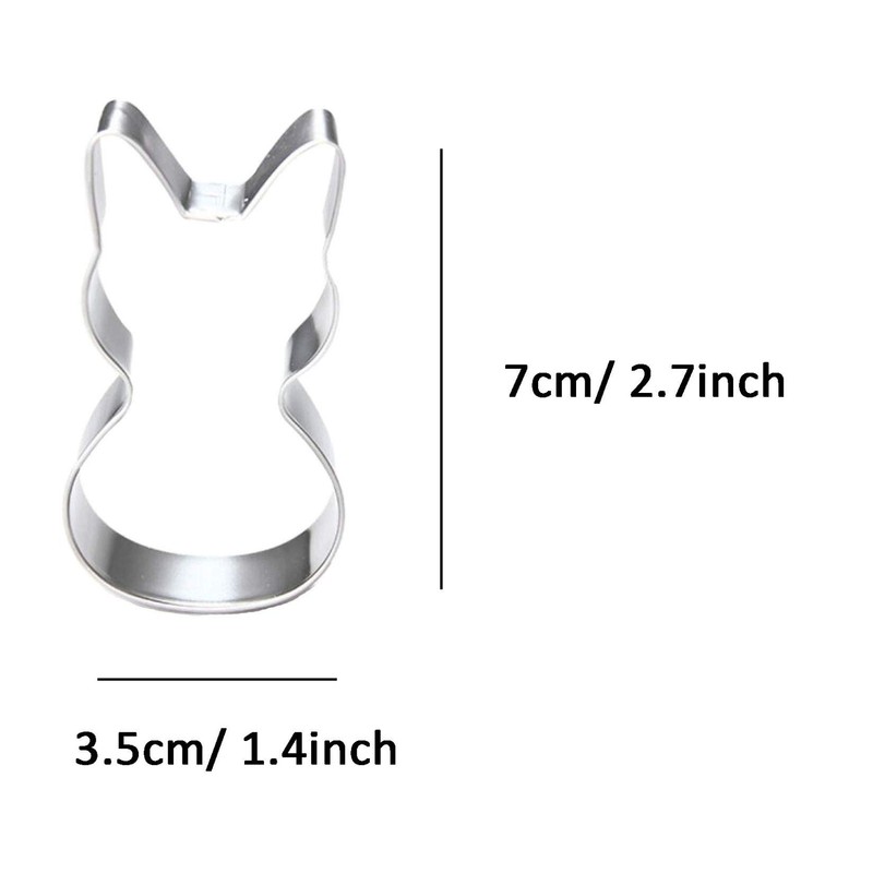 WDYJMALL Cartoon Little Cat Shaped Cookie Cutter