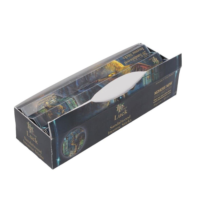 Nemesis Now Lisa Parker Luck Incense Sticks Sandalwood, Black