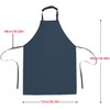 Homsolver Heavy Duty Waterproof Vinyl Apron Ultralight Industrial Apron -