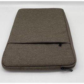 Nice Heather Brown Laptop MacBook NoteBook Sleeve Bag Travel High Quality Carry Case