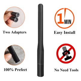 4 Inch Aluminium Radio Antenna for Nissan Titan (2004-2018), Nissan Titan Antenna Mast Replacement