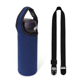 GoodsLand GD-BTLCV 2-Way Plain Bottle Cover, 16.9 fl oz (500 ml), 23.9 fl oz (600 ml), Water Bottle Cover, Holder, Case, Cute, For Girls, Boys, Children, Shoulder, Cold, Insulated, Heat Retention,