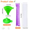Water Ice Bags, Pack of 300 Popsicle Bags, Popsicle Moulds